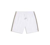 BOSS Shorts de bain 'Iсonic' rouge / noir / blanc, Taille L