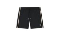 Hugo Boss – Short de bain Iconic – Rayures emblématiques et logo