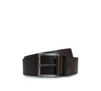 Hugo Boss Ceinture en cuir Jeeko Sz40 – Boucle logotée – Marron foncé 85 cm