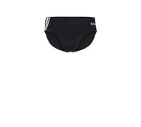 BOSS Hommes Jersey Brief Slip de Bain en Jersey Stretch à Rayures et Logo