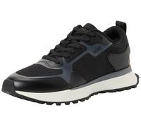 BOSS Hommes Jonah Runn Baskets en mélange de matières avec Mesh et Logos