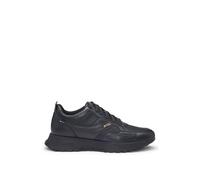 BOSS Hommes Jonah Runn Baskets imperméables en Cuir Gore-TEX®