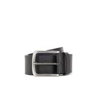 BOSS Hommes Jor-Gr Sz40 Ceinture en cuir italien au grain noble avec boucle logotée