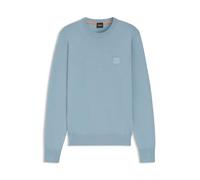 BOSS Hommes Kanovano S Pull en Maille de Coton et de Cachemire avec étiquette Logo