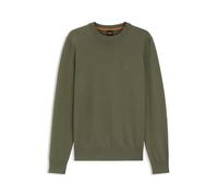 BOSS Hommes Kanovano S Pull en Coton mélangé et Cachemire avec Patch Logo