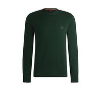 BOSS Hommes Kanovano S Pull Regular en Coton et Cachemire avec Patch logoté