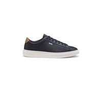 BOSS Hommes Kieran Tenn Baskets en Cuir avec Semelle en Gomme