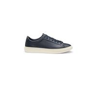 BOSS Hommes Kieran Tenn Baskets en Cuir grainé avec Semelle en Gomme