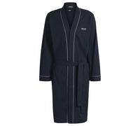 BOSS Hommes Kimono BM Peignoir en jersey de coton avec logo brodé