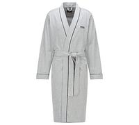 BOSS Hommes Kimono BM Peignoir Style Kimono en Coton brossé avec Logo