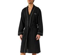 BOSS Hommes Kimono BM Peignoir Style Kimono en Coton brossé avec Logo