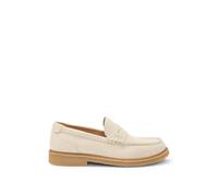 BOSS Hommes Kope Mocc Mocassins en Cuir suédé avec Semelle extérieure en crêpe