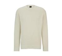 BOSS Hommes Korduroy Pull à col Rond en Coton côtelé