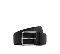 BOSS Hommes Madison-B1 GrSt Ceinture en Cuir Italien avec Boucle à ardillon
