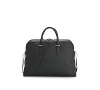 BOSS Hommes Madison-B1 Holdall Sac de Voyage en Cuir grainé avec Logo embossé
