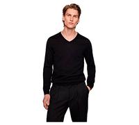 BOSS Hommes Melba-P Pull Slim en Laine Vierge à col V