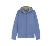 BOSS Hommes Mix&Match Jacket H Sweat à Capuche zippé en Coton Stretch avec Passepoil Contrastant