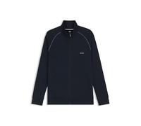 BOSS Hommes Mix&Match Jacket Z Veste zippée en Coton Stretch avec Logo brodé