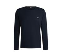 Boss Hommes Mix&Match LS-Shirt R T-Shirt en Coton Stretch à Logo brodé