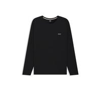 BOSS Hommes Mix&Match LS-Shirt R T-Shirt à Manches Longues en Coton Stretch à Logo brodé