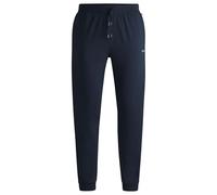 BOSS Bas de survêtement en coton stretch à logo brodé - Style Mix&Match Pants, 50515365 Bleu foncé S
