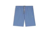 BOSS Short en coton stretch à logo brodé - Style Mix&Match Short CW, 50515314 Bleu L
