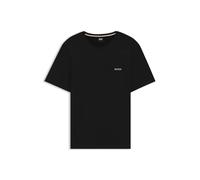 BOSS T-shirt en coton stretch à logo brodé - Style Mix&Match T-Shirt R, 50515391 Noir S