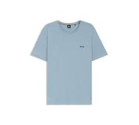 BOSS T-shirt Regular en coton stretch à logo brodé - Style Mix&Match T-Shirt R, 50515312 bleu clair XL