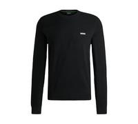 BOSS Hommes Momentum-X CN Pull en Tissu Dry-Flex à col Rond et Logos