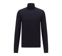BOSS Hommes Musso-P Pull à col cheminée en Laine mérinos Italienne Extra Fine