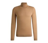 BOSS Hommes Musso-P Pull Slim à col roulé en Laine mérinos Extra Fine