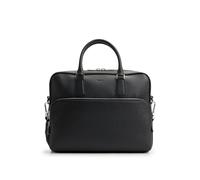 BOSS Hommes New Crosstown S. Doc Porte-documents en cuir italien grainé à logo embossé