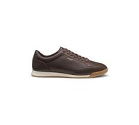 BOSS Hommes Nitan Lowp Baskets en Cuir avec Logo imprimé en Transfert