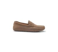 BOSS Hommes Noel Mocc Mocassins confectionnés au Portugal en Cuir suédé avec Finition Penny