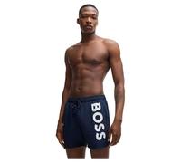 BOSS Shorts de bain 'Octopus' marine / blanc, Taille XXL