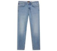 BOSS Hommes Onyx 1 BO Jean Tapered en Denim Bleu très Stretch