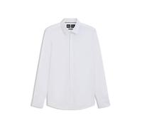 BOSS Chemise Slim en coton stretch mélangé performant - Style P-HANK-s-kent-C1-222, 50474283 Blanc 44