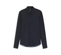 BOSS Hommes P-LIAM-K-F-261 Chemise Regular en Jersey Stretch performant imprimé