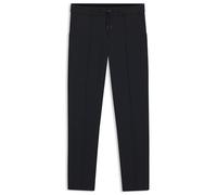 BOSS Pantalon Tapered en tissu stretch performant - Style P-Perin-JRDSWGPk261F, 50553555 Bleu foncé 44