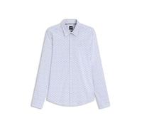 BOSS Chemise slim imprimée en jersey stretch performant - Style P-ROAN-kent-C1-233, 50545270 Blanc à motif M