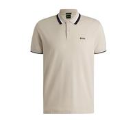 BOSS Polo Paddy actif à rayures contrastantes - Style Paddy AP Heritage, 50538101 Beige clair L
