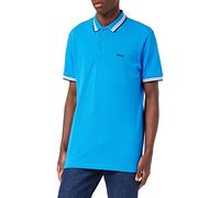 BOSS Hommes Paddy Polo en Coton Biologique avec Logos Contrastants