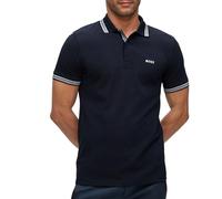 BOSS Hommes Paddy Polo en Coton Biologique avec Logos Contrastants