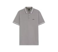 Boss Paddy 10241663 Short Sleeve Polo Gris M Homme