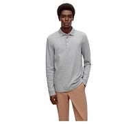 Boss Pado 30 10241542 Long Sleeve Polo Gris L Homme