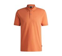 BOSS Polo Pallas en piqué de coton avec détails logotés - Style Pallas, 50468362 Orange L