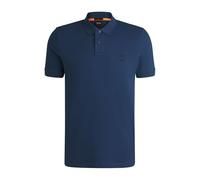 Boss Passenger 10256683 Orange Short Sleeve Polo Bleu M Homme