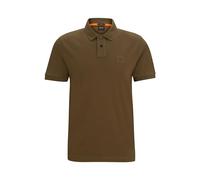 BOSS Hommes Passenger Polo Slim Fit en Coton Stretch à Patch Logo