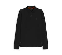 Boss Passerby 10256683 Long Sleeve Polo Noir L Homme