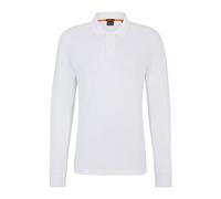 BOSS Hommes Passerby Polo Slim en Coton Stretch à Patch Logo